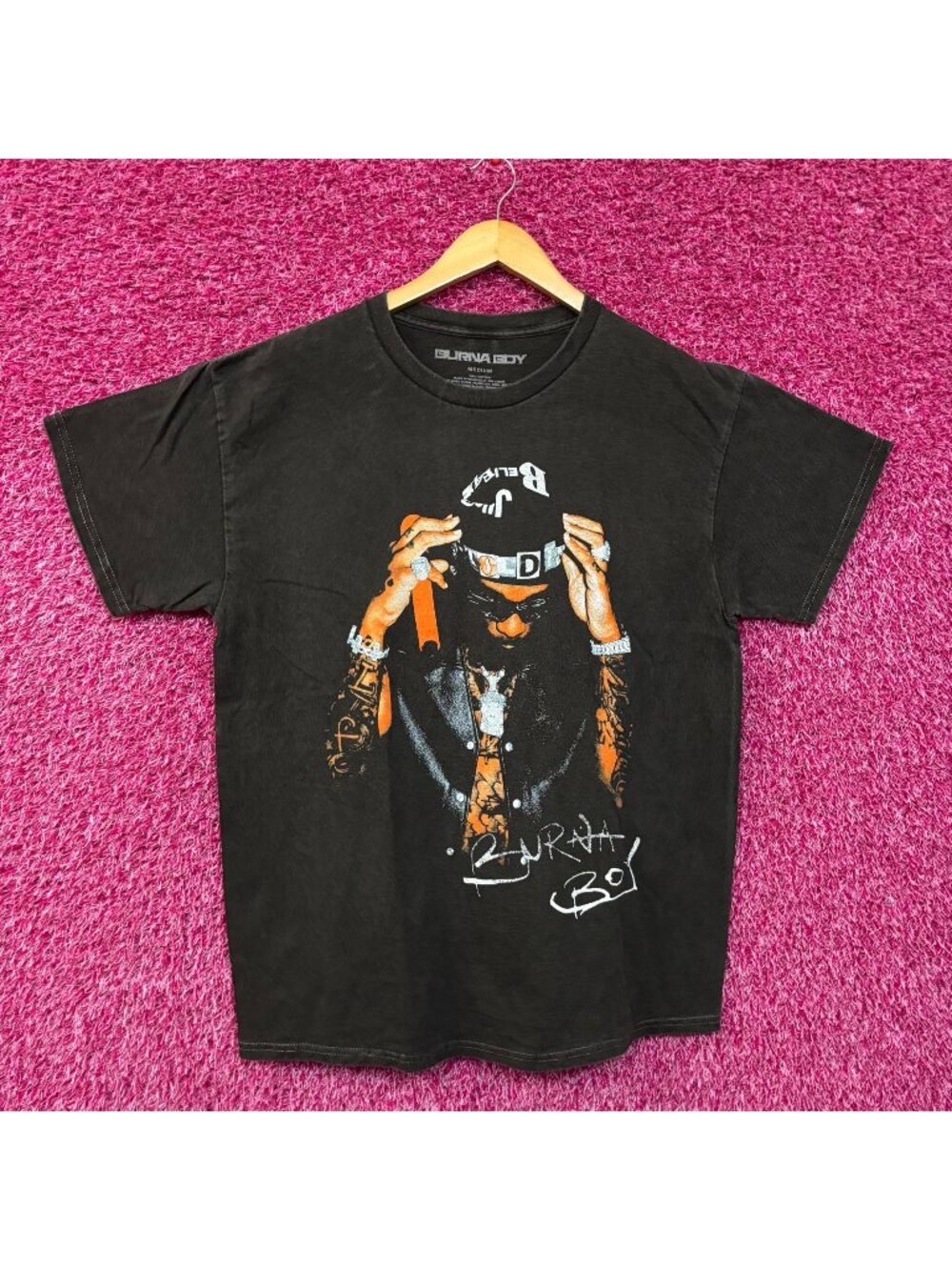Burna Boy T-Shirt Medium
